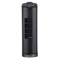 Brentwood 14 Inch 3-Speed Oscillating Portable Tower in Black