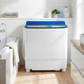 Portable Washing Machine 18 lbs Mini Laundry Machine with 11 LBS Washer-Blue